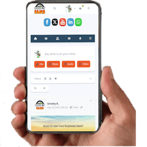 Active social media platform for Smoky Fans community engagement and updates.